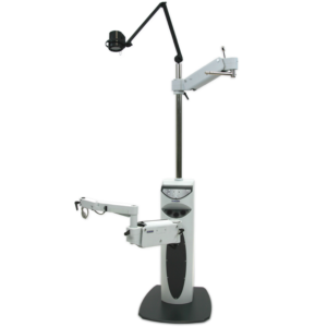 An image of a S4Optik 2000 Ophthalmic Stand on a stand.