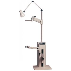 An image of a Marco Deluxe II Stand with a light attached to it.