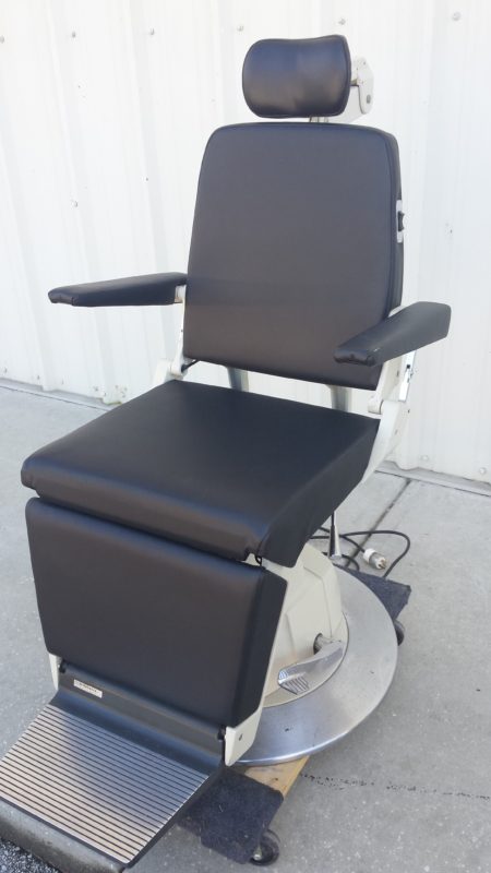 A Reliance 880 Chair sitting on top of a table.