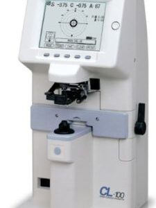 A Topcon CL 100 machine with a white screen on it.