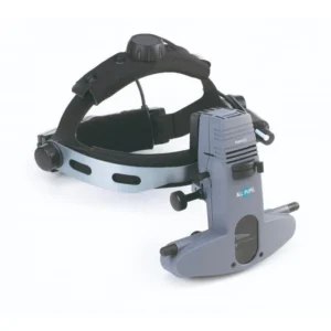 Headgear with attached optical equipment.