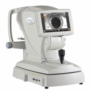 Medical imaging device with digital display screen.